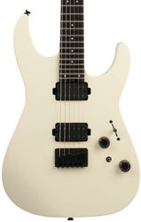 Str shape electric guitar Charvel DK24 Pro Mod Dinky Plus - Creme White