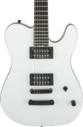 Tel shape electric guitar Charvel Joe Duplantier Pro-Mod Style 2 Signature - Satin white