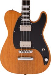 Tel shape electric guitar Charvel Joe Duplantier Pro-Mod San Dimas Style 2 HH E Mahogany - Natural