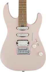 Str shape electric guitar Charvel Pro-Mod DK24 HSS 2PT CM - Satin shell pink