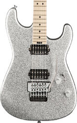 Str shape electric guitar Charvel Pro-Mod San Dimas Style 1 HH FR M Ltd - Sin city sparkle