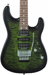 MJ San Dimas Style 1 HSH FR PF QM (Japan) - transparent green burst