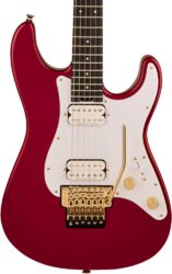Str shape electric guitar Charvel Pro-Mod Plus So-Cal SC1 Style 1 HH FR EB - candy apple red
