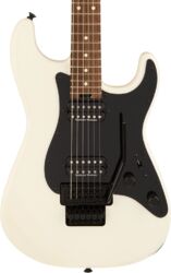 Str shape electric guitar Charvel Pro-Mod So-Cal SC1 Style 1 HH FR RW - Snow white