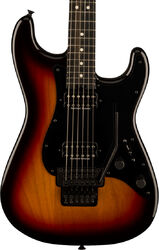 Str shape electric guitar Charvel Pro-Mod So-Cal Style 1 HH FR E - Three-tone sunburst