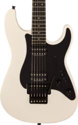 Str shape electric guitar Charvel Pro-Mod Plus So-Cal SC1 Style 1 HH FR EB - Snow white