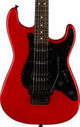 Str shape electric guitar Charvel Pro-Mod So-Cal Style 1 HSS FR E - Ferrari red