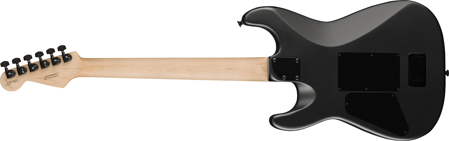 Charvel Jim Root San Dimas Style 1 Hh Fr M Pro-mod Signature 2h Emg Mn - Satin Black - Str shape electric guitar - Variation 1