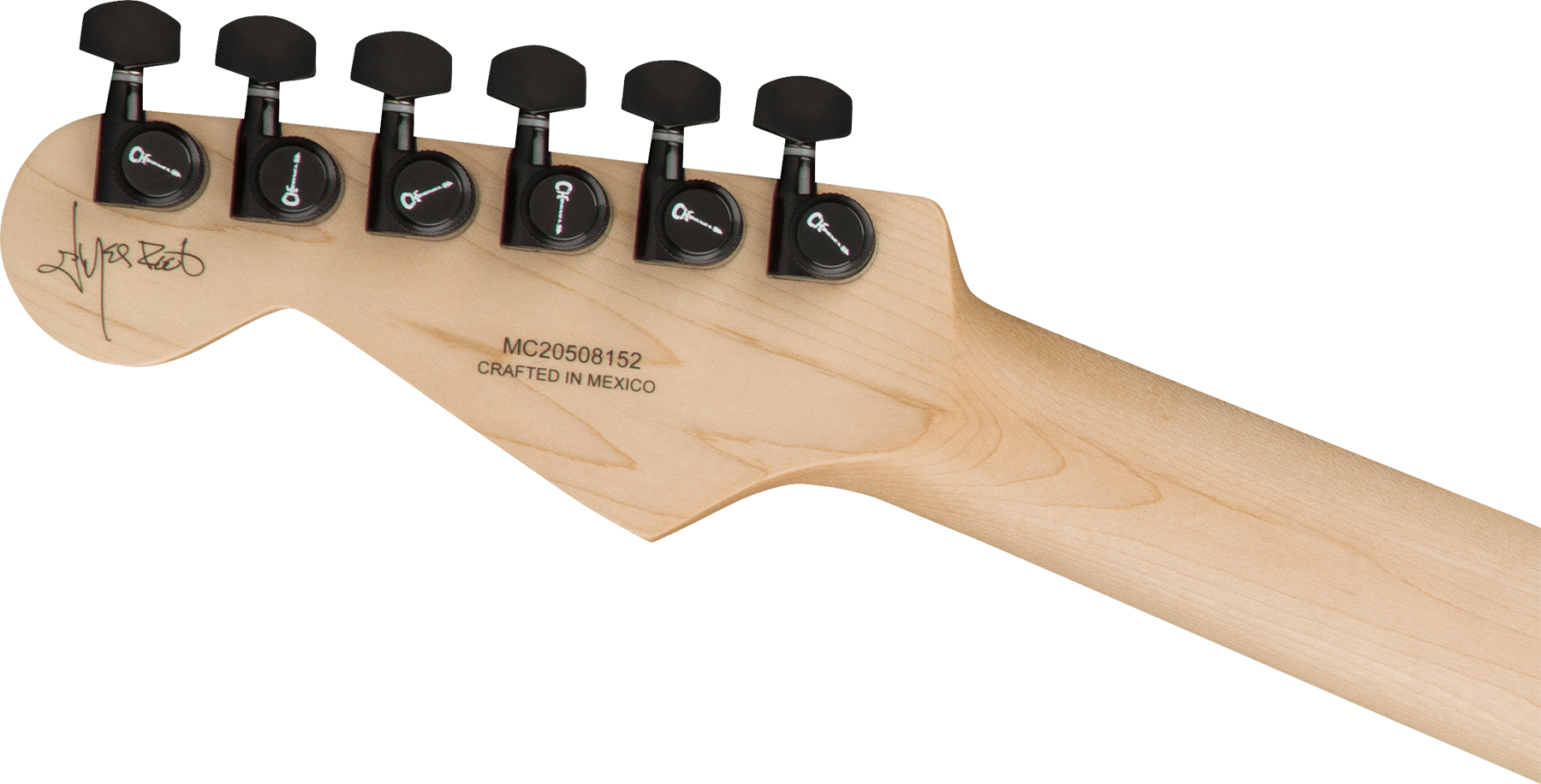 Charvel Jim Root San Dimas Style 1 Hh Fr M Pro-mod Signature 2h Emg Mn - Satin Black - Str shape electric guitar - Variation 3