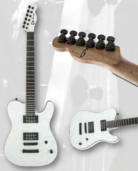 Charvel Joe Duplantier Pro-mod Style 2 Signature - Satin White - Tel shape electric guitar - Variation 2