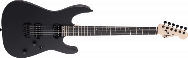 Solid body electric guitar Charvel Pro-Mod Dinky DK 24 - satin black