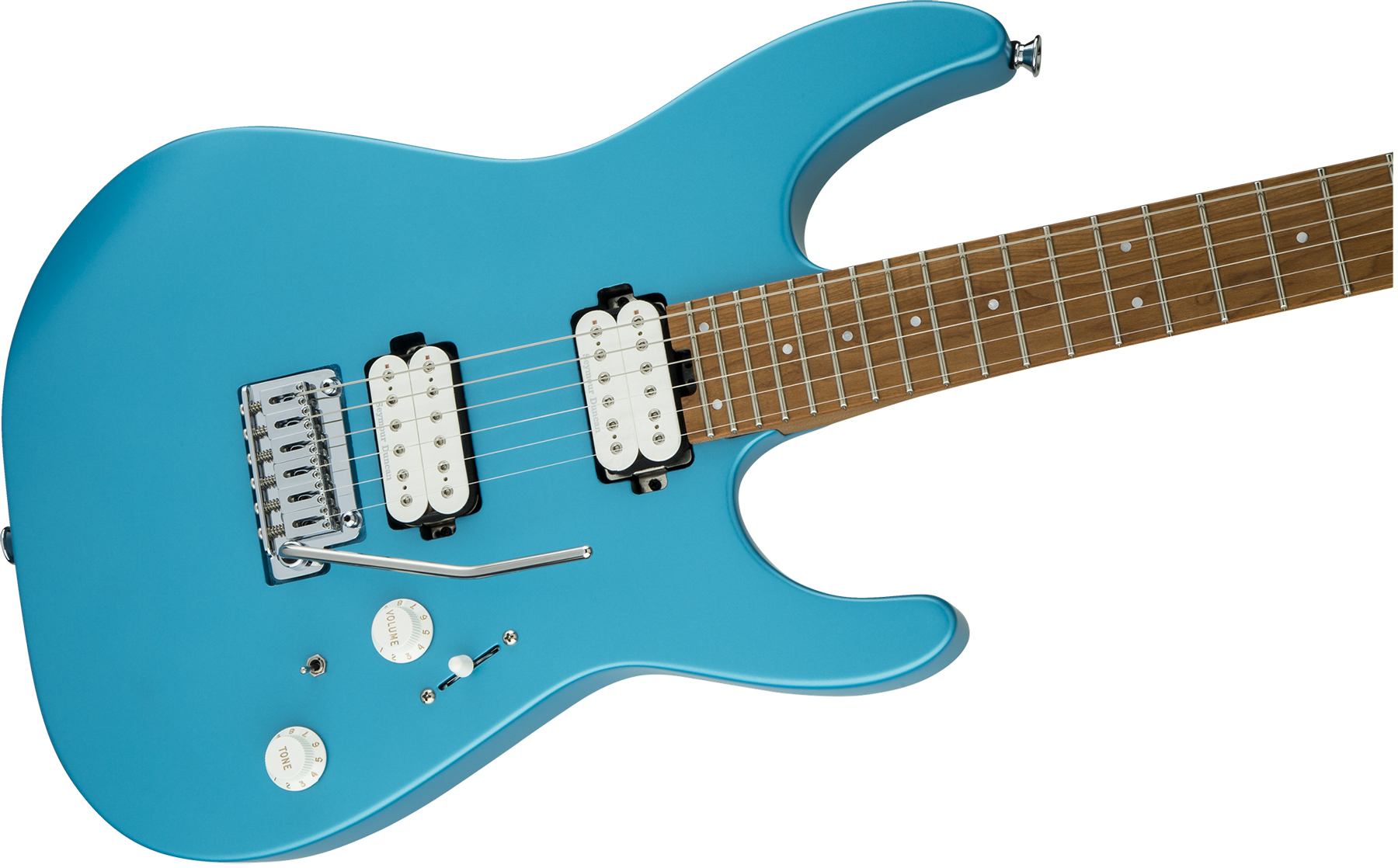 Charvel Pro-mod Dk24 Hh 2pt Cm Seymour Duncan Trem Mn - Matte Blue Frost - Str shape electric guitar - Variation 2