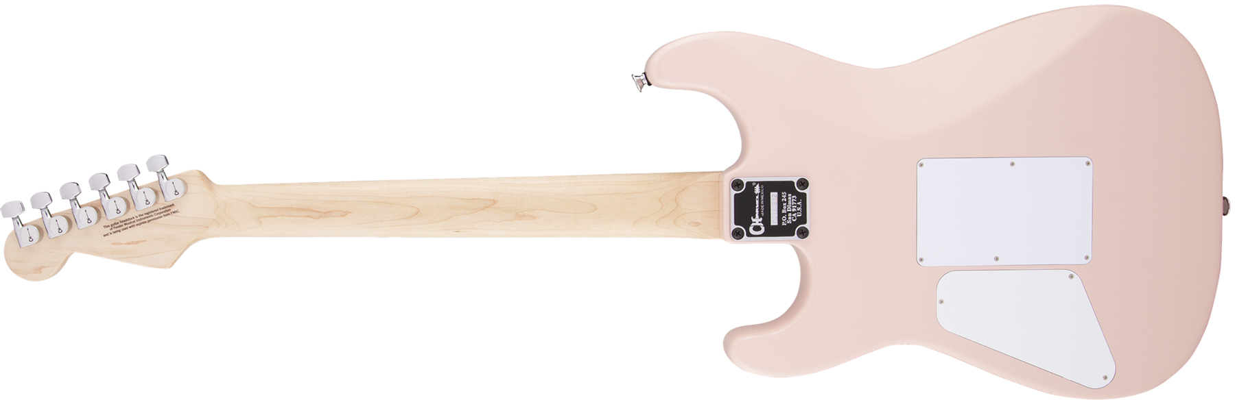 Charvel So-cal Style 1 Hh  Fr M Pro-mod 2h Seymour Duncan Mn - Satin Shell Pink - Str shape electric guitar - Variation 1