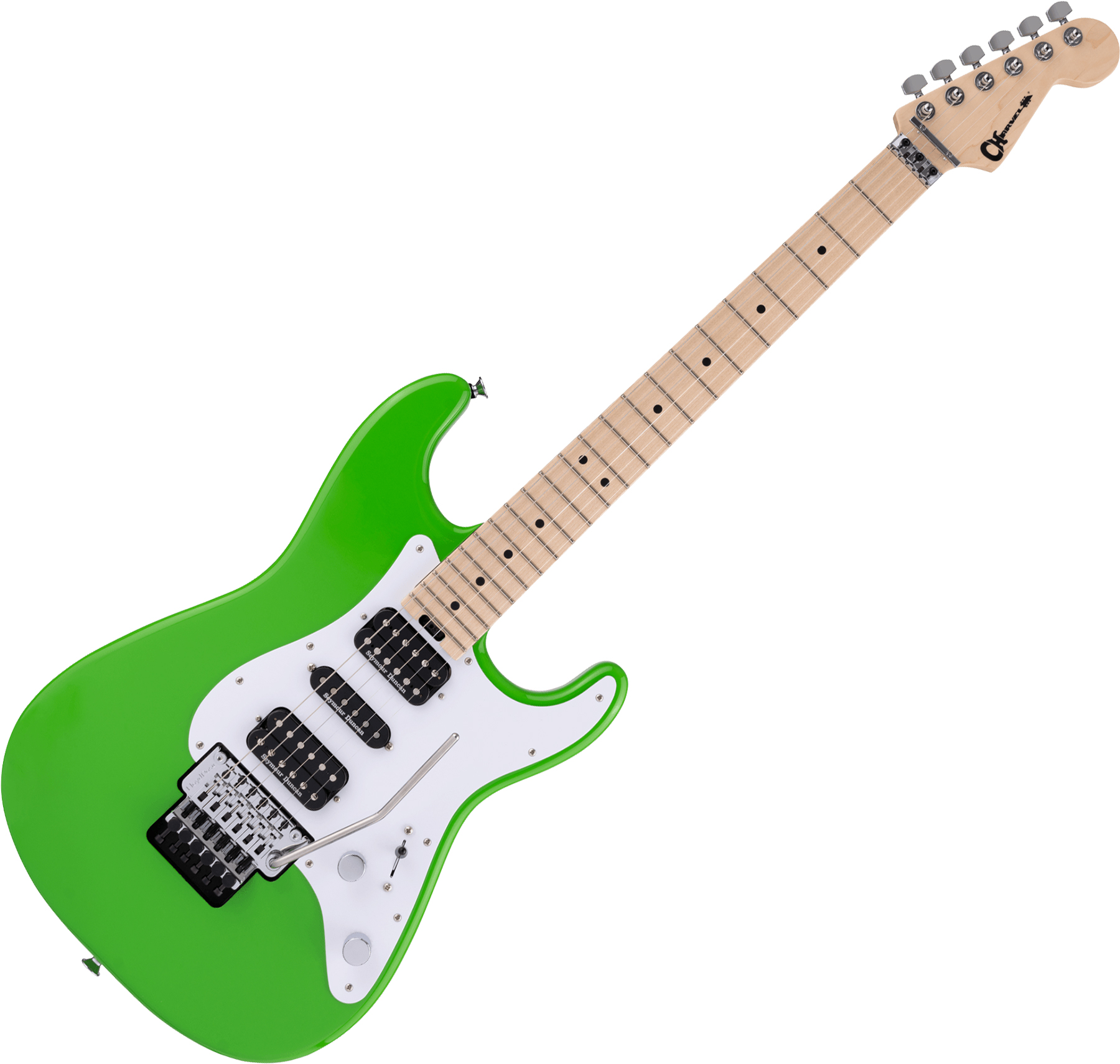 Charvel E-Gitarre Charvel Pro Mod So-Cal 3 HSH FR SLIME GREEN E Gitarre NEU 