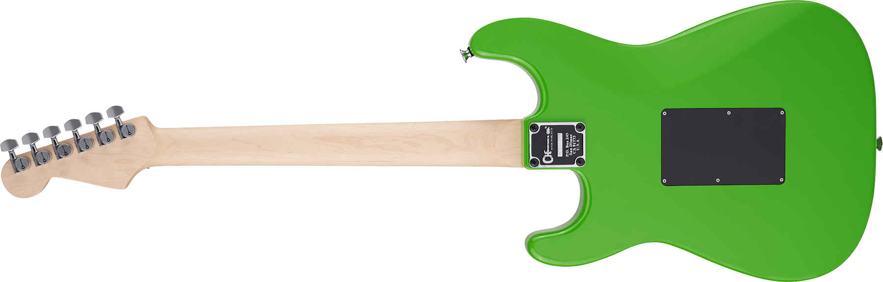 Charvel So-cal Style 1 Hsh  Fr M Pro-mod Seymour Duncan Mn - Slime Green - Str shape electric guitar - Variation 1