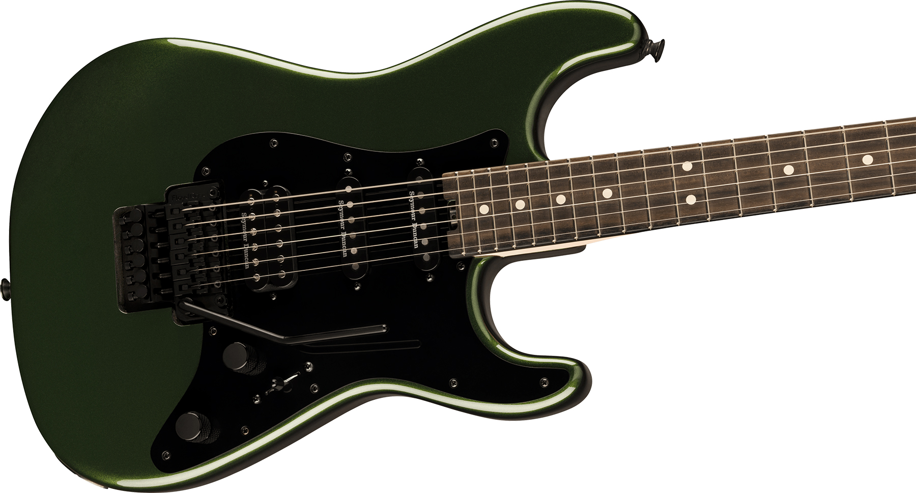 Charvel So-cal Style 1 Hss Fr E Pro-mod Seymour Duncan Eb - Lambo Green - Str shape electric guitar - Variation 2