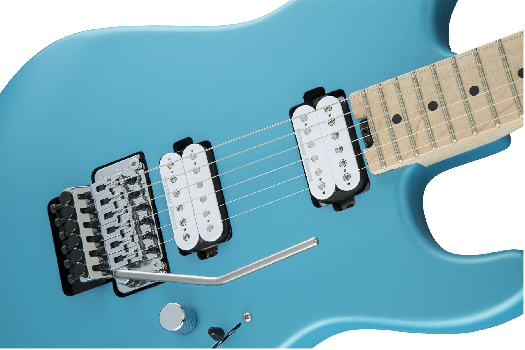 Charvel San Dimas Style 1 Hh Fr M Pro-mod 2h Seymour Duncan Fr Mn - Matte Blue Frost - Str shape electric guitar - Variation 2