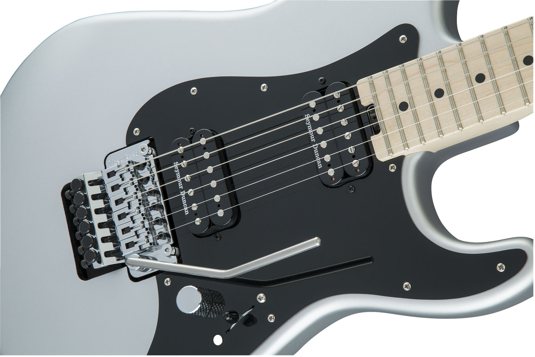 Charvel Pro-mod San Dimas Style 1 Hh Seymour Duncan Fr Mn - Satin Silver - Str shape electric guitar - Variation 2