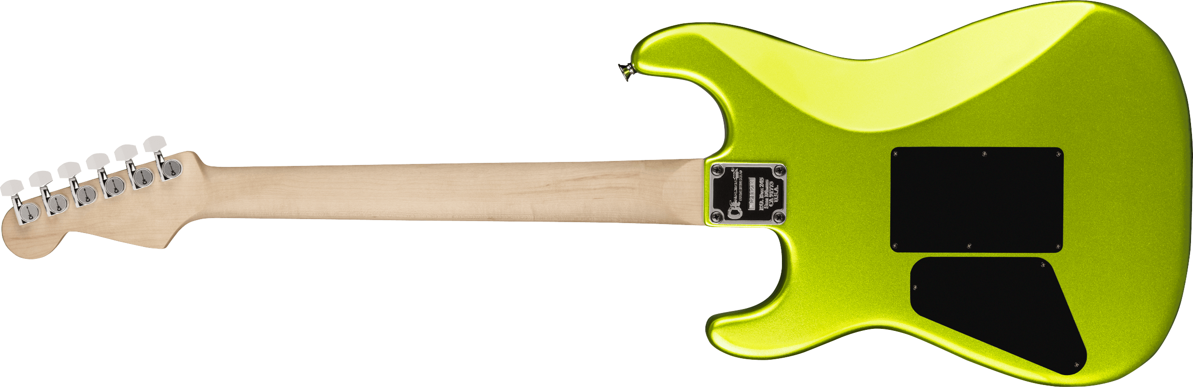 Charvel San Dimas Style 1 Hh Fr E Pro-mod Seymour Duncan Eb - Lime Green Metallic - Str shape electric guitar - Variation 1
