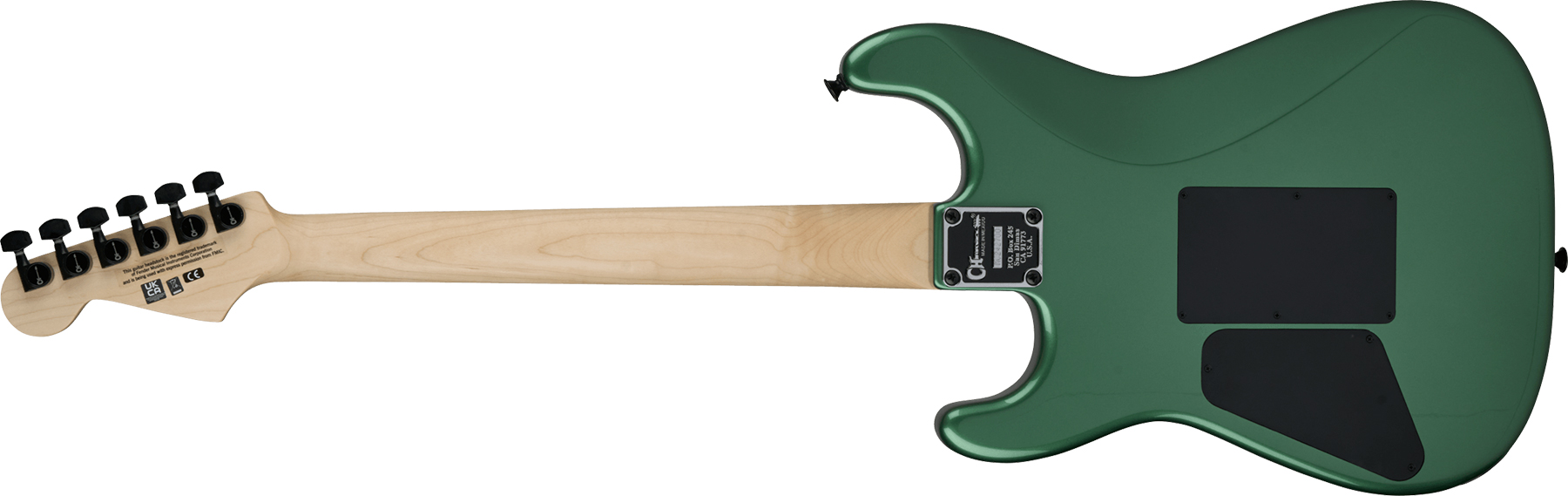 Charvel San Dimas Pro-mod Style 1 Hh Fr Mpl 2h Seymour Duncan Mn - Pelham Green - Str shape electric guitar - Variation 1