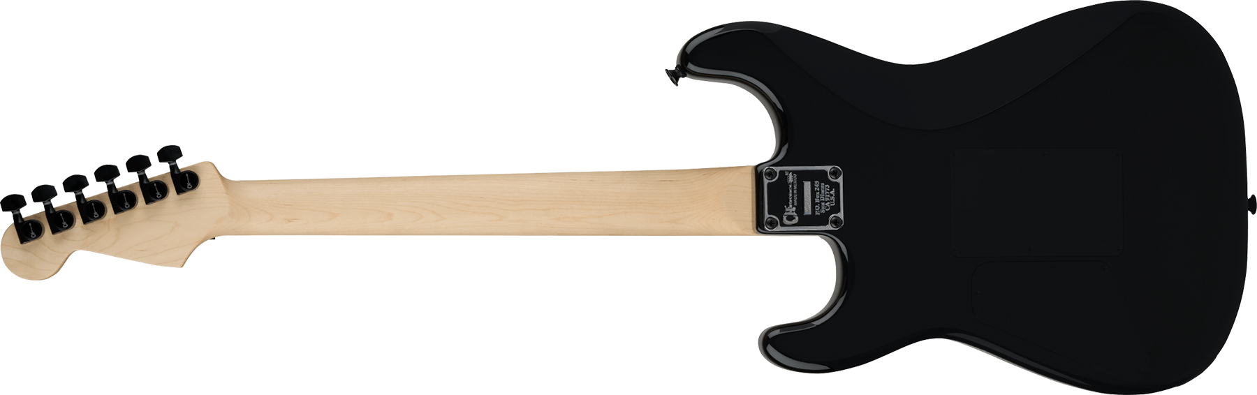 Charvel San Dimas Pro-mod Style 1 Hh Fr Mpl 2h Seymour Duncan Mn - Gloss Black - Str shape electric guitar - Variation 1