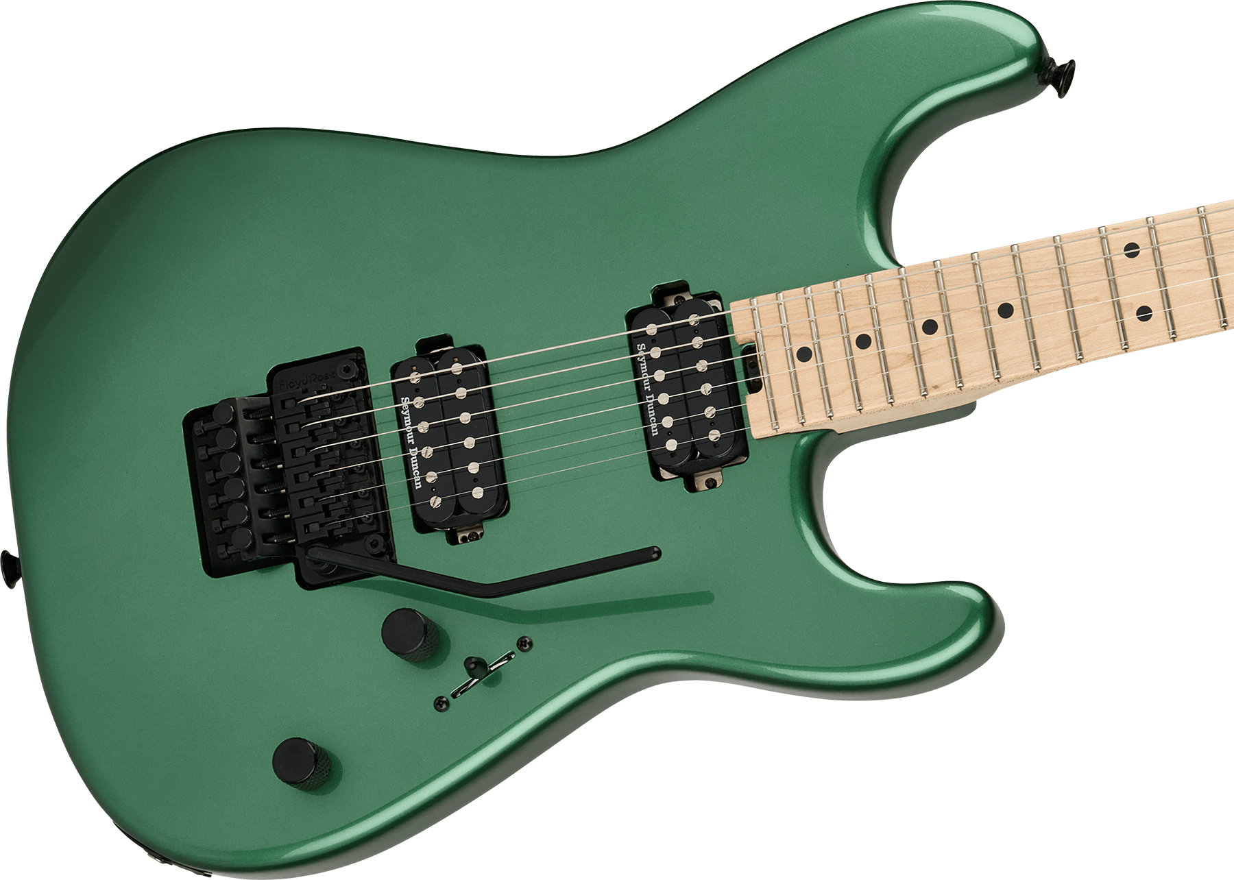 Charvel San Dimas Pro-mod Style 1 Hh Fr Mpl 2h Seymour Duncan Mn - Pelham Green - Str shape electric guitar - Variation 2