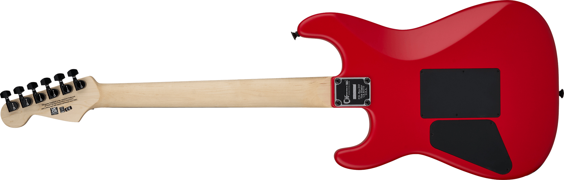 Charvel San Dimas Pro-mod Style 1 Hh Fr Rw 2h Seymour Duncan - Satin Ferrari Red - Str shape electric guitar - Variation 1