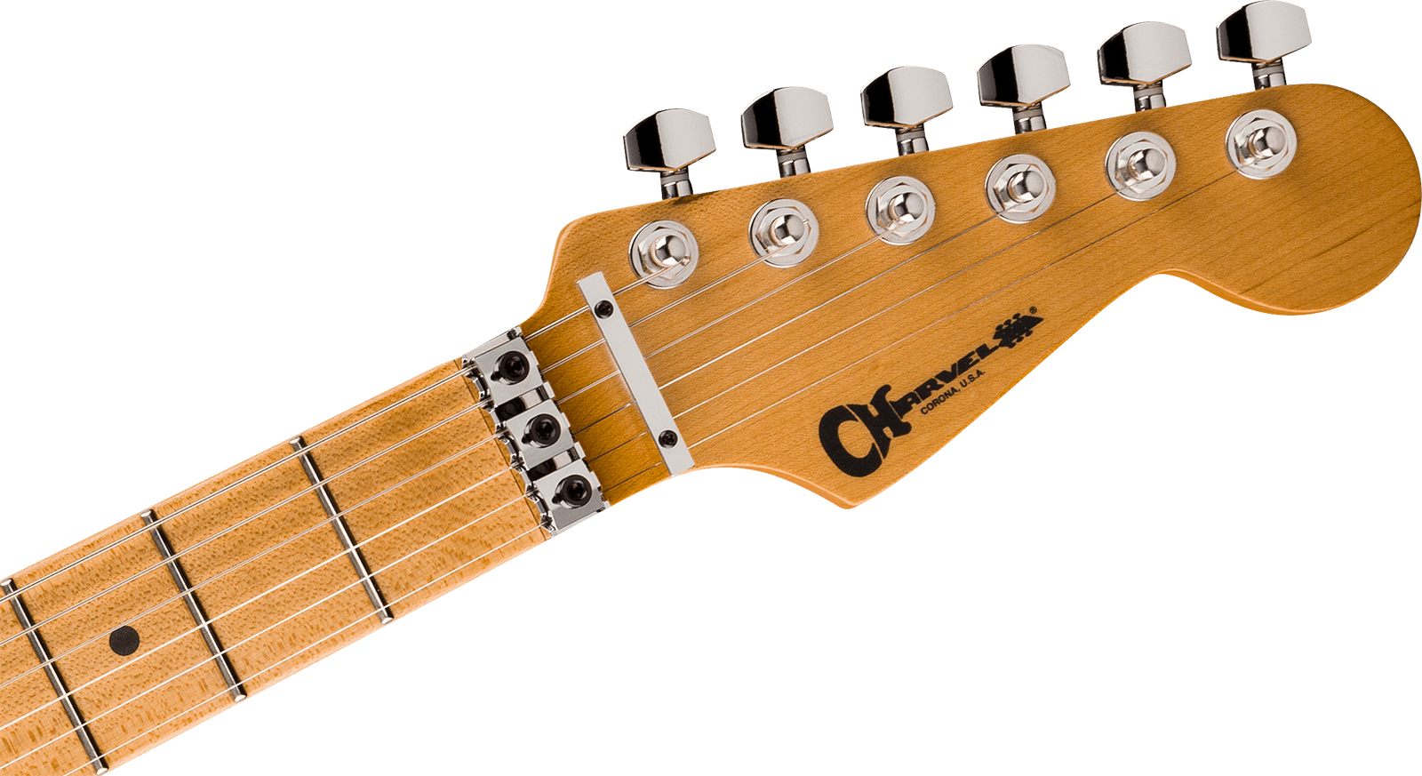 Charvel San Dimas Style 1 Sd1 Hh Fr American Neo Classic 2h Seymour Duncan Fr Mn - Ivory Blitz - Str shape electric guitar - Variation 2