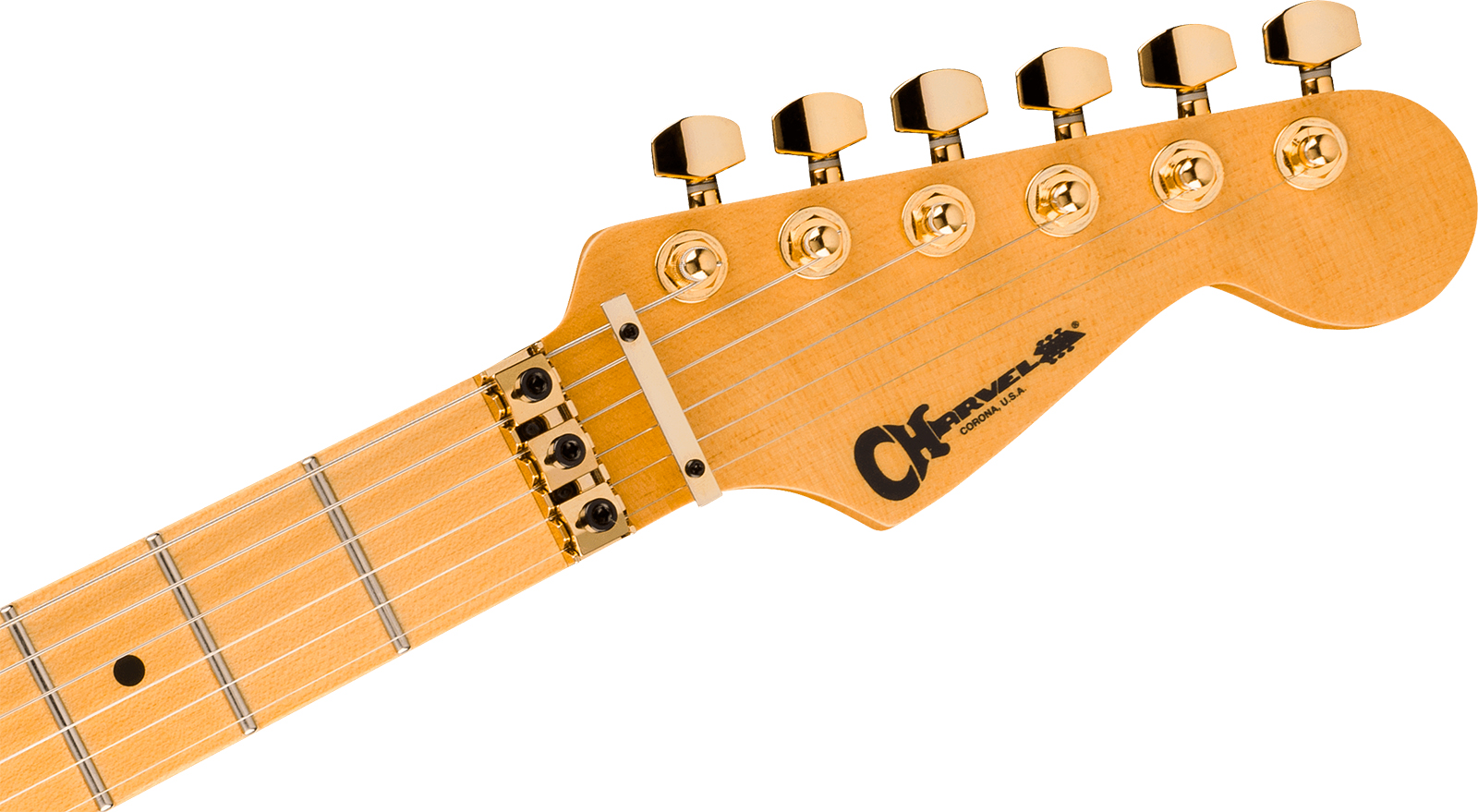 Charvel San Dimas Style 1 Sd1 Hh Fr American Neo Classic 2h Seymour Duncan Fr Mn - Racing Red - Str shape electric guitar - Variation 2