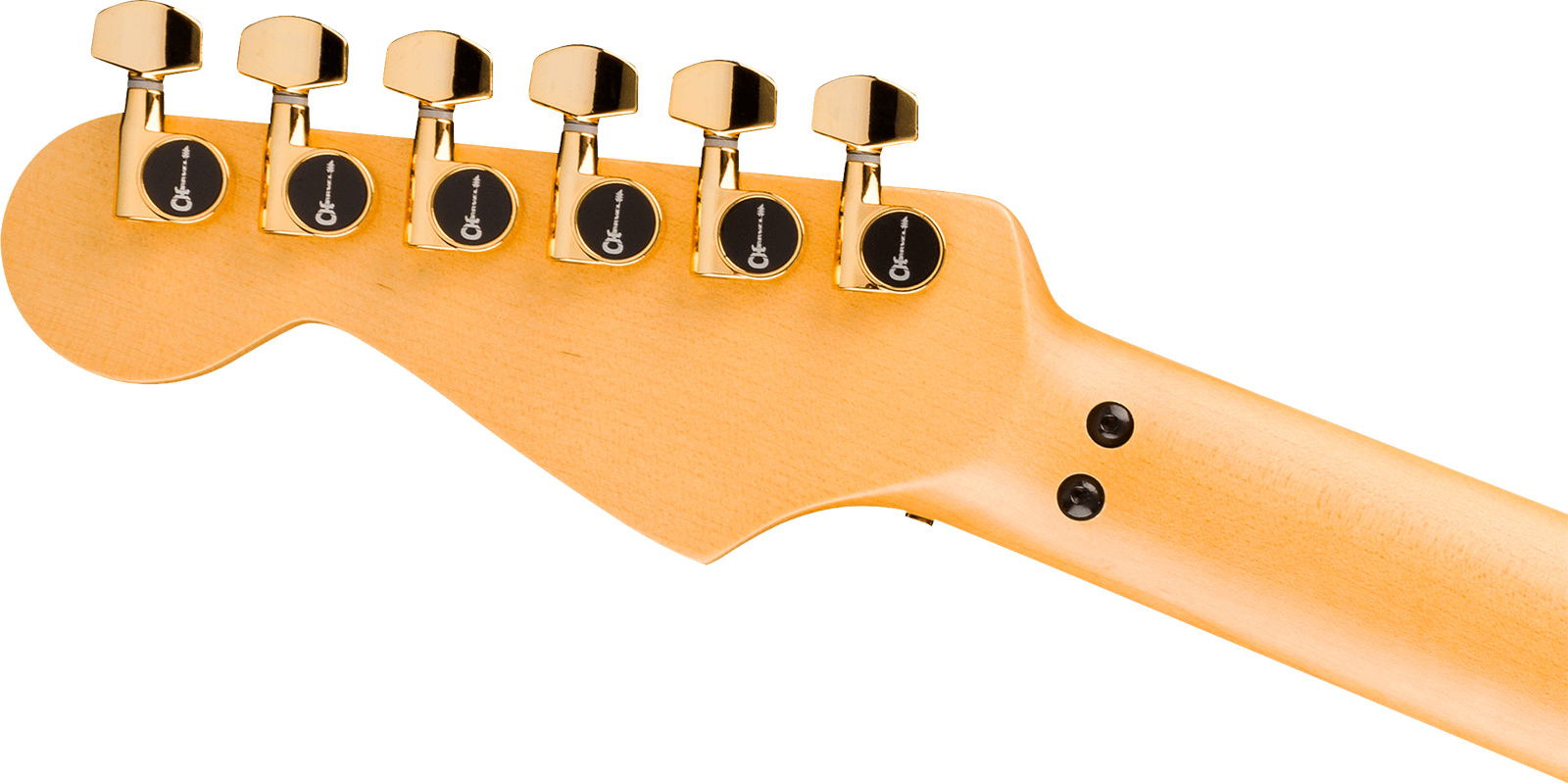 Charvel San Dimas Style 1 Sd1 Hh Fr American Neo Classic 2h Seymour Duncan Fr Mn - Gloss Black - Str shape electric guitar - Variation 6