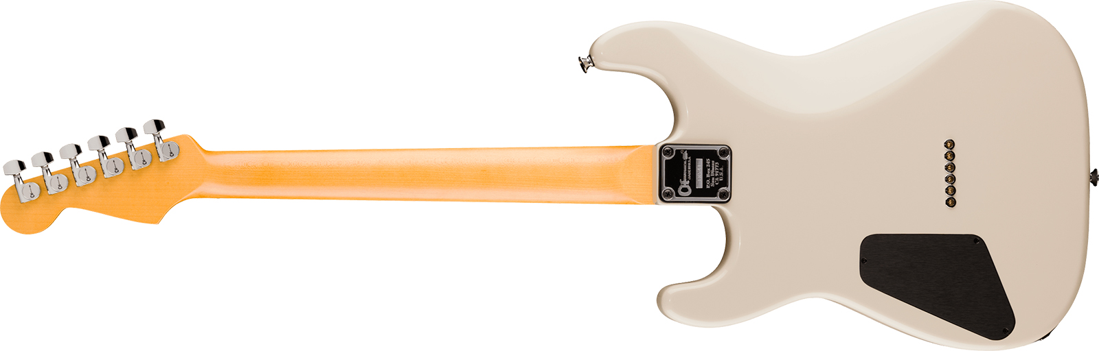 Charvel San Dimas Style 1 Sd1 Hh Ht American Neo Classic 2h Seymour Duncan Ht Mn - Ivory Blitz - Str shape electric guitar - Variation 1