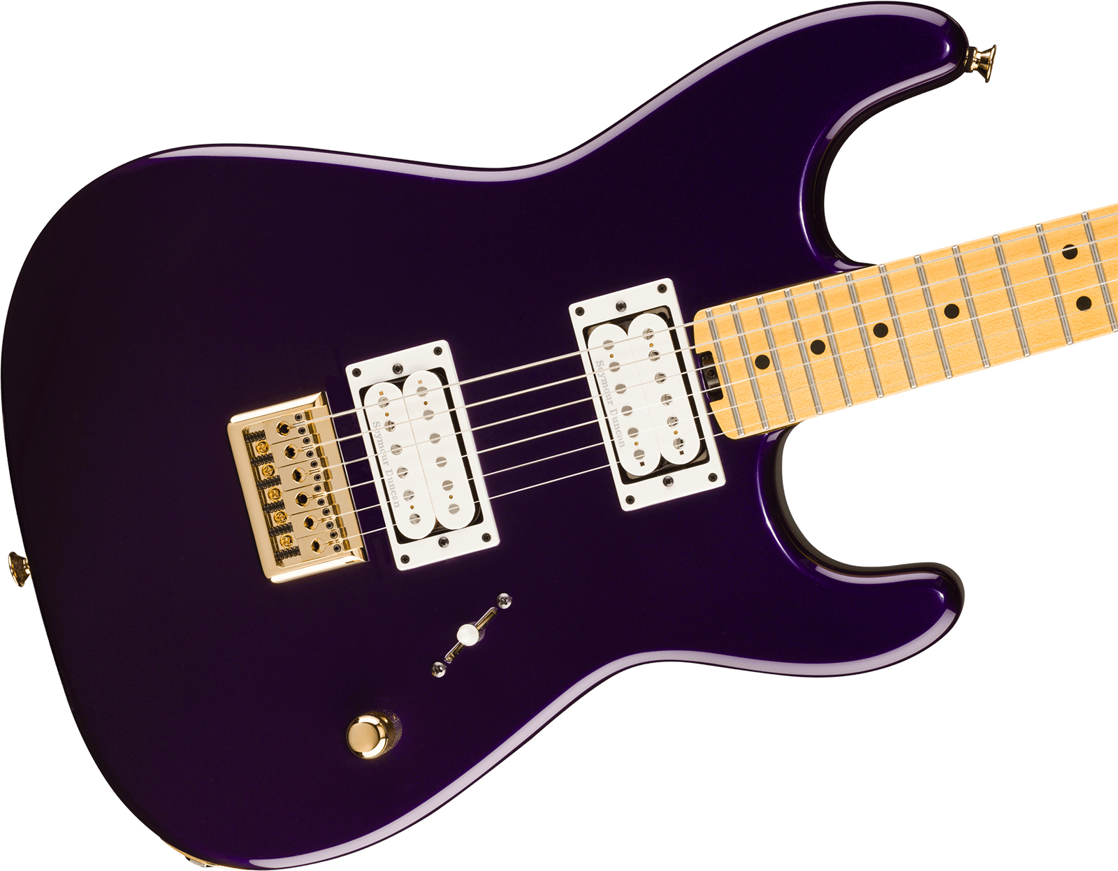Charvel San Dimas Style 1 Sd1 Hh Ht American Neo Classic 2h Seymour Duncan Ht Mn - Velvet Midnight - Str shape electric guitar - Variation 2