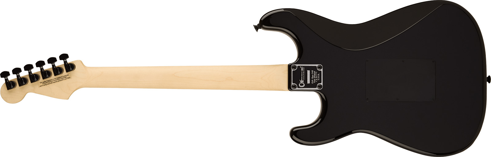 Charvel So-cal Style 1 Hh Fr M Pro-mod 2h Seymour Duncan Mn - Gloss Black - Str shape electric guitar - Variation 1
