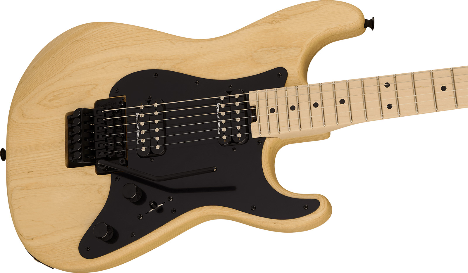 Charvel So-cal Style 1 Hh Fr M Pro-mod 2h Seymour Duncan Mn - Natural Ash - Str shape electric guitar - Variation 2