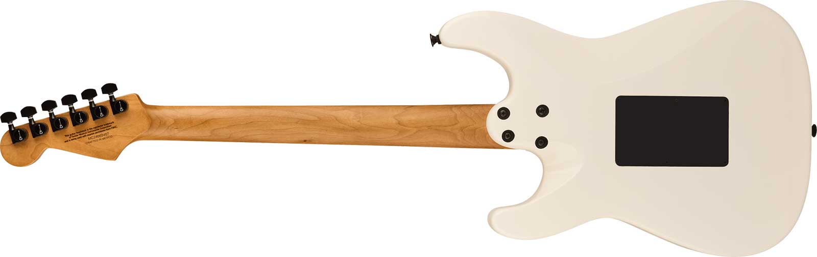 Charvel So-cal Style 1 Hh Fr Pro-mod Plus 2h Seymour Duncan Eb - Snow White - Str shape electric guitar - Variation 1