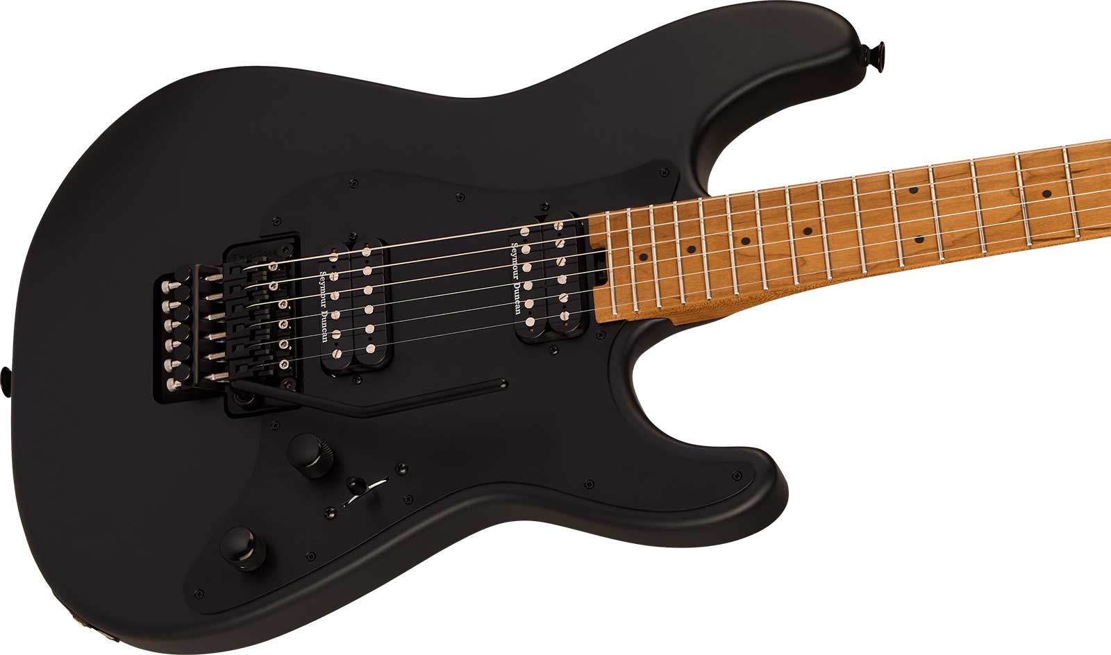 Charvel So-cal Style 1 Hh Fr Pro-mod Plus 2h Seymour Duncan Mn - Scorched Earth - Str shape electric guitar - Variation 2