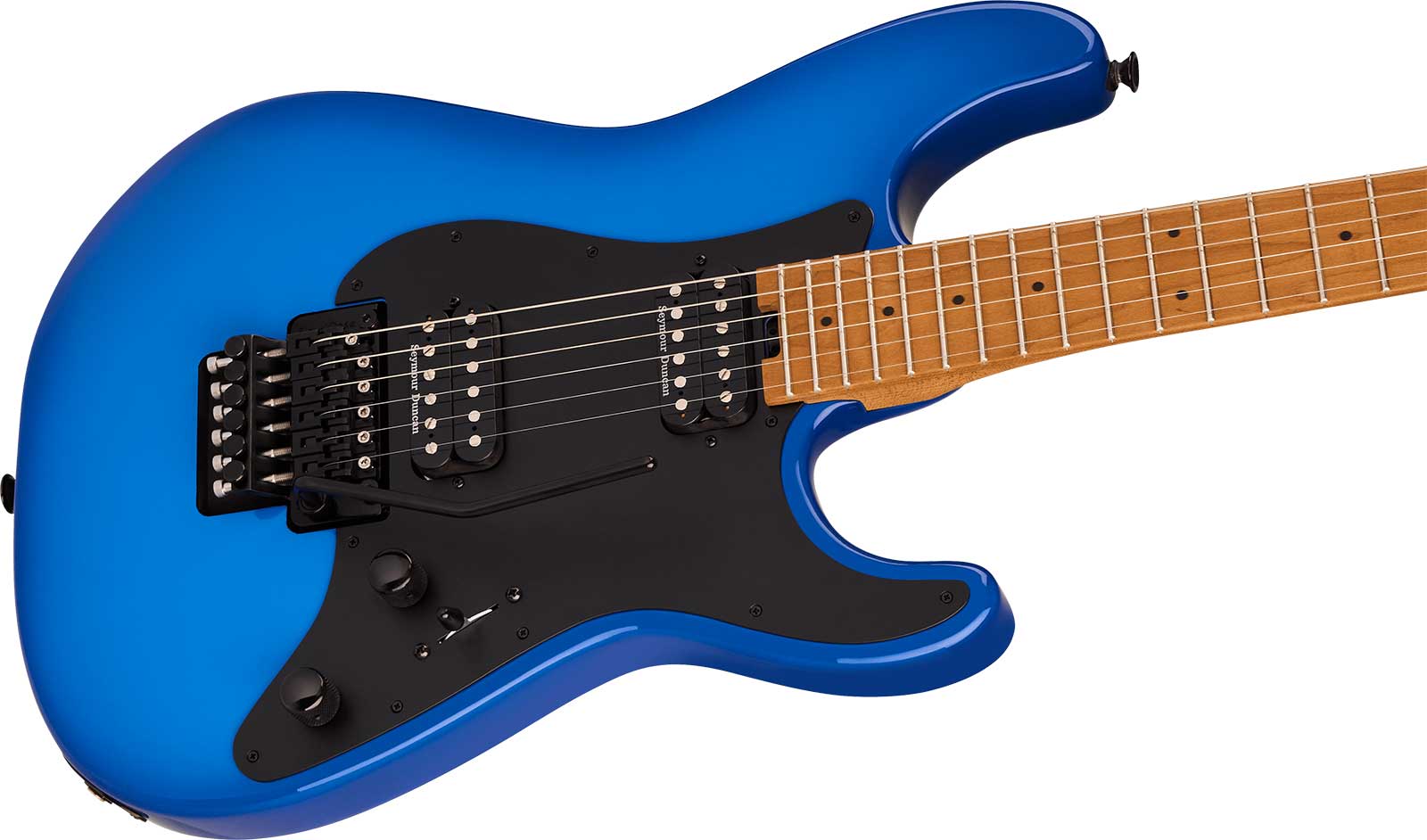 Charvel So-cal Style 1 Hh Fr Pro-mod Plus 2h Seymour Duncan Mn - Blue Burst - Str shape electric guitar - Variation 3