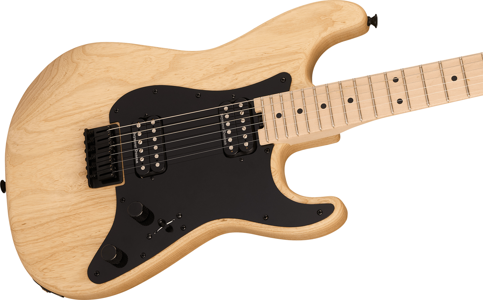 Charvel So-cal Style 1 Hh Ht Mpl Pro-mod 2h Ht Mn - Natural Ash - Str shape electric guitar - Variation 3