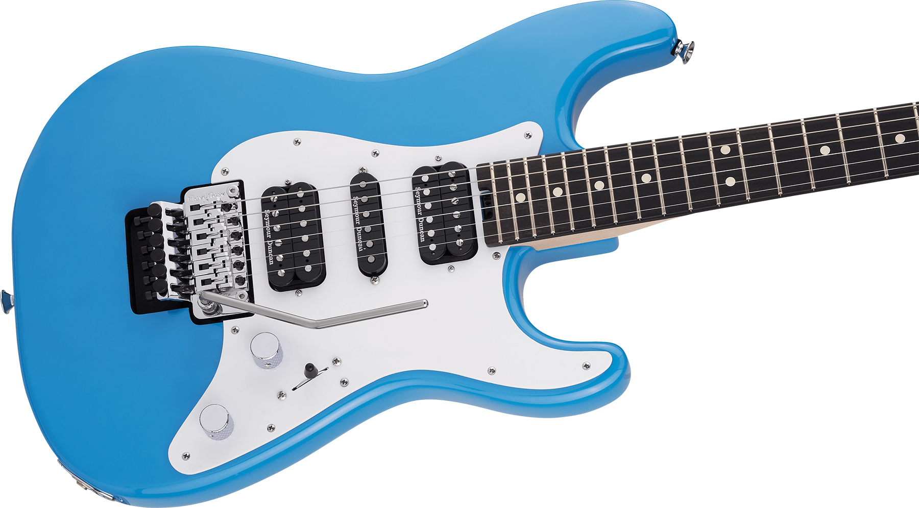 Charvel So-cal Style 1 Hsh Fr E Pro-mod Seymour Duncan Eb - Robbin's Egg Blue - Str shape electric guitar - Variation 2