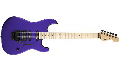 Charvel San Dimas Style 1 Hss Fr M Usa Select Dimarzio Fr Mn - Satin Plum - Str shape electric guitar - Variation 1