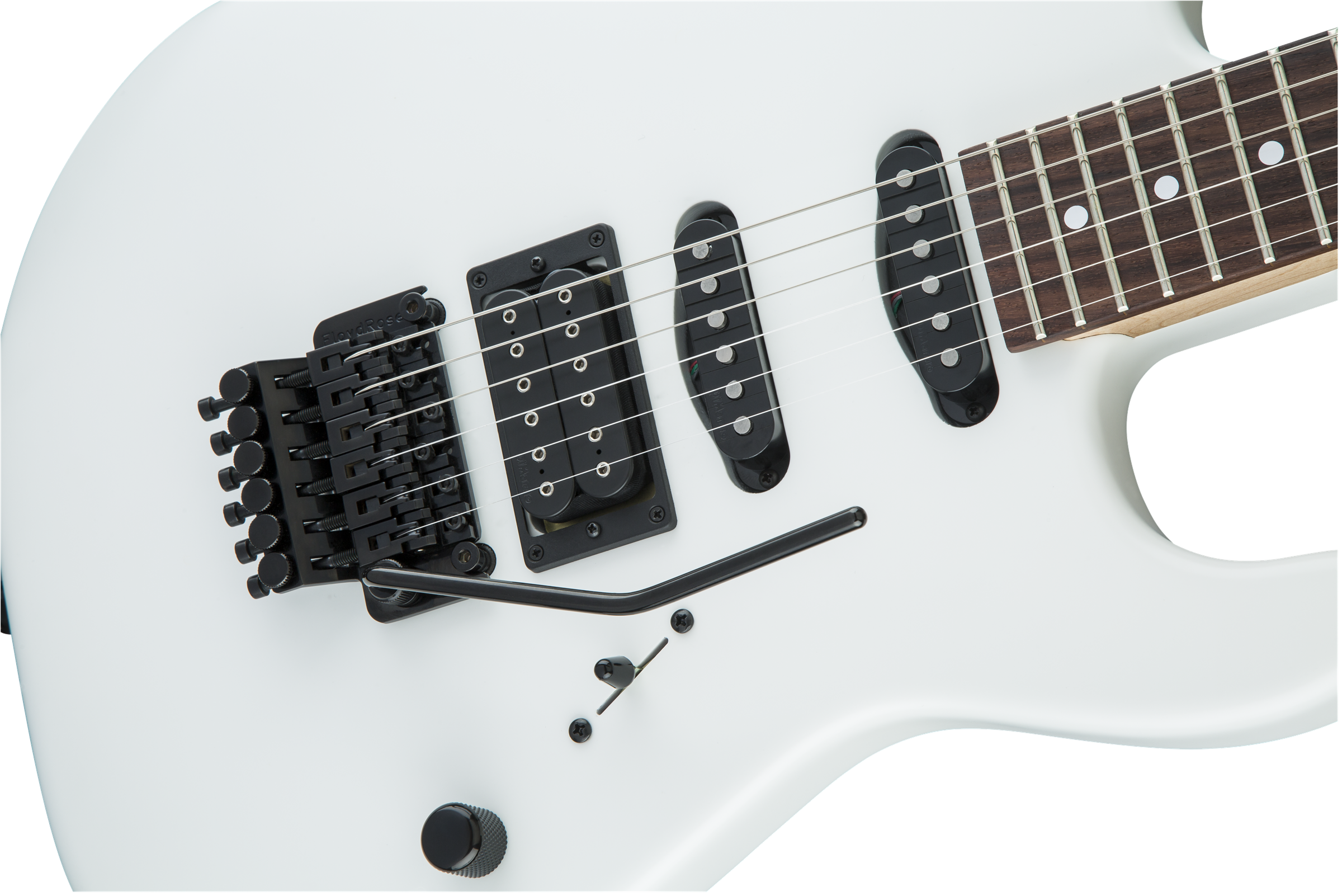 Charvel Usa Select San Dimas Style 1 Hss Fr Rw - Snow Blind Satin - Str shape electric guitar - Variation 3