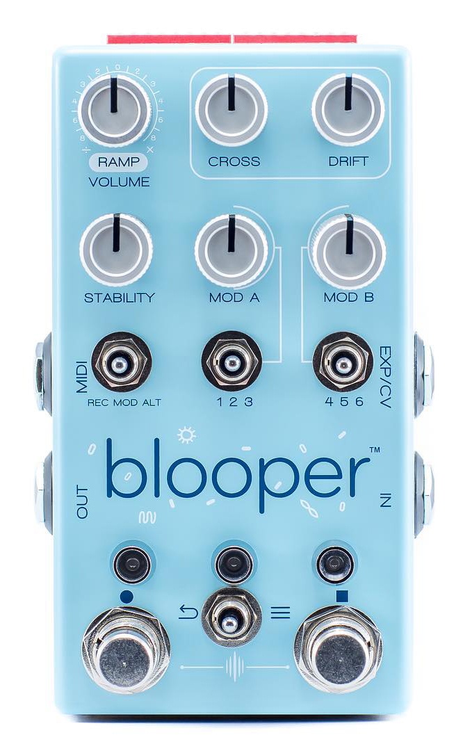 Chase bliss audio BLOOPER LOOPER Looper effect pedal