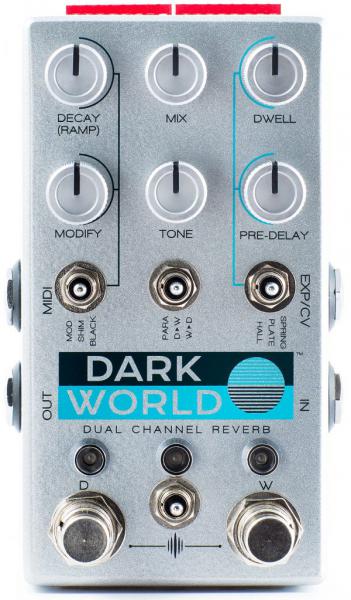 Reverb, delay & echo effect pedal Chase bliss audio Dark World Reverb