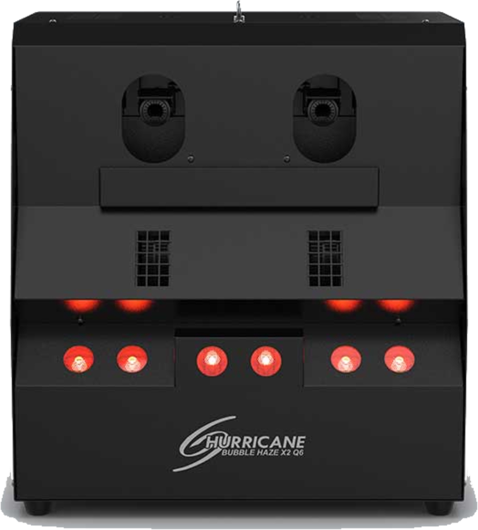 Chauvet Dj Hurricane Bubble Haze X2 Q6 - Fog machine - Main picture