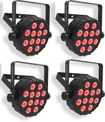 Lighting set Chauvet dj 4 x SlimPAR Q12 BT +