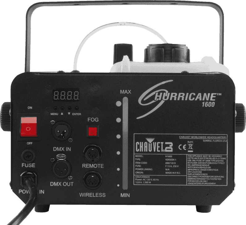 Chauvet Dj Hurricane 1600 - H1600 - Fog machine - Variation 3