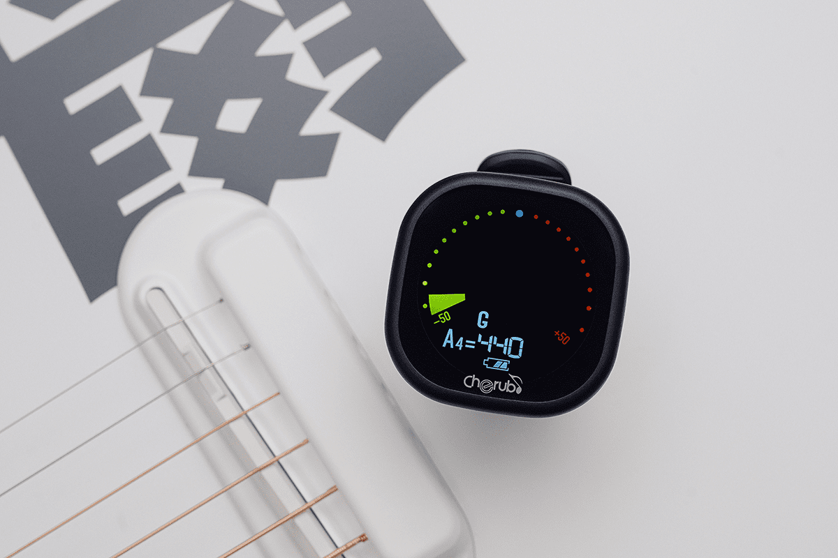 Cherub Wst-675-blk A Pince Ecran Lcd Auto Power-off - Guitar tuner - Variation 9