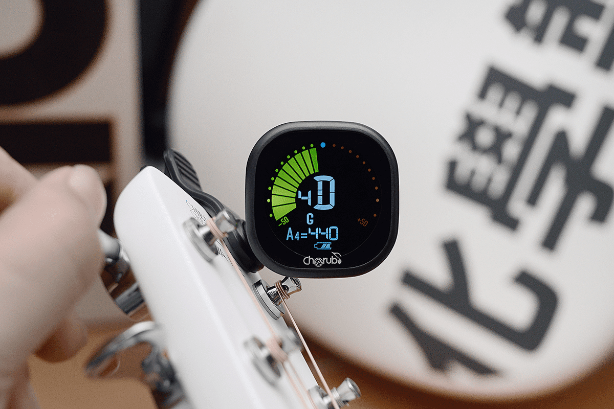 Cherub Wst-675-blk A Pince Ecran Lcd Auto Power-off - Guitar tuner - Variation 7