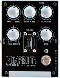Reverb, delay & echo effect pedal Cicognani engineering Timeless POMPEII T1 Tube Sonic Echo