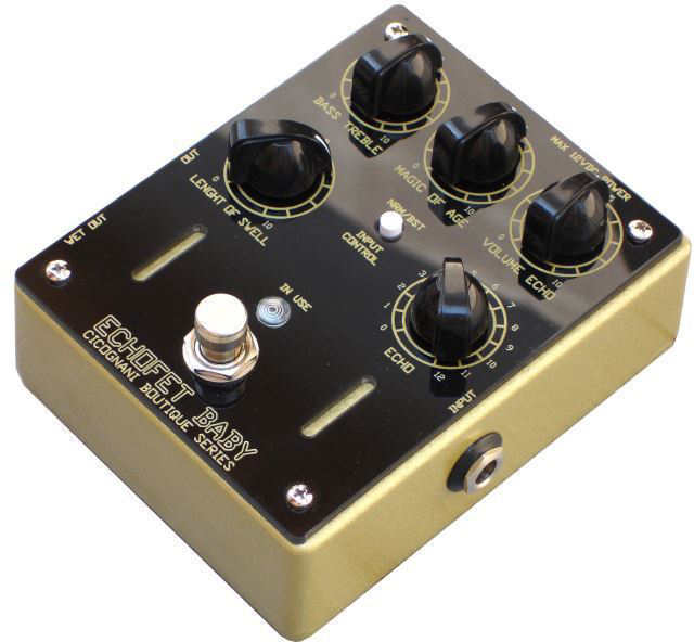 Cicognani Engineering Echofet Baby Boutique - Reverb, delay & echo effect pedal - Variation 1